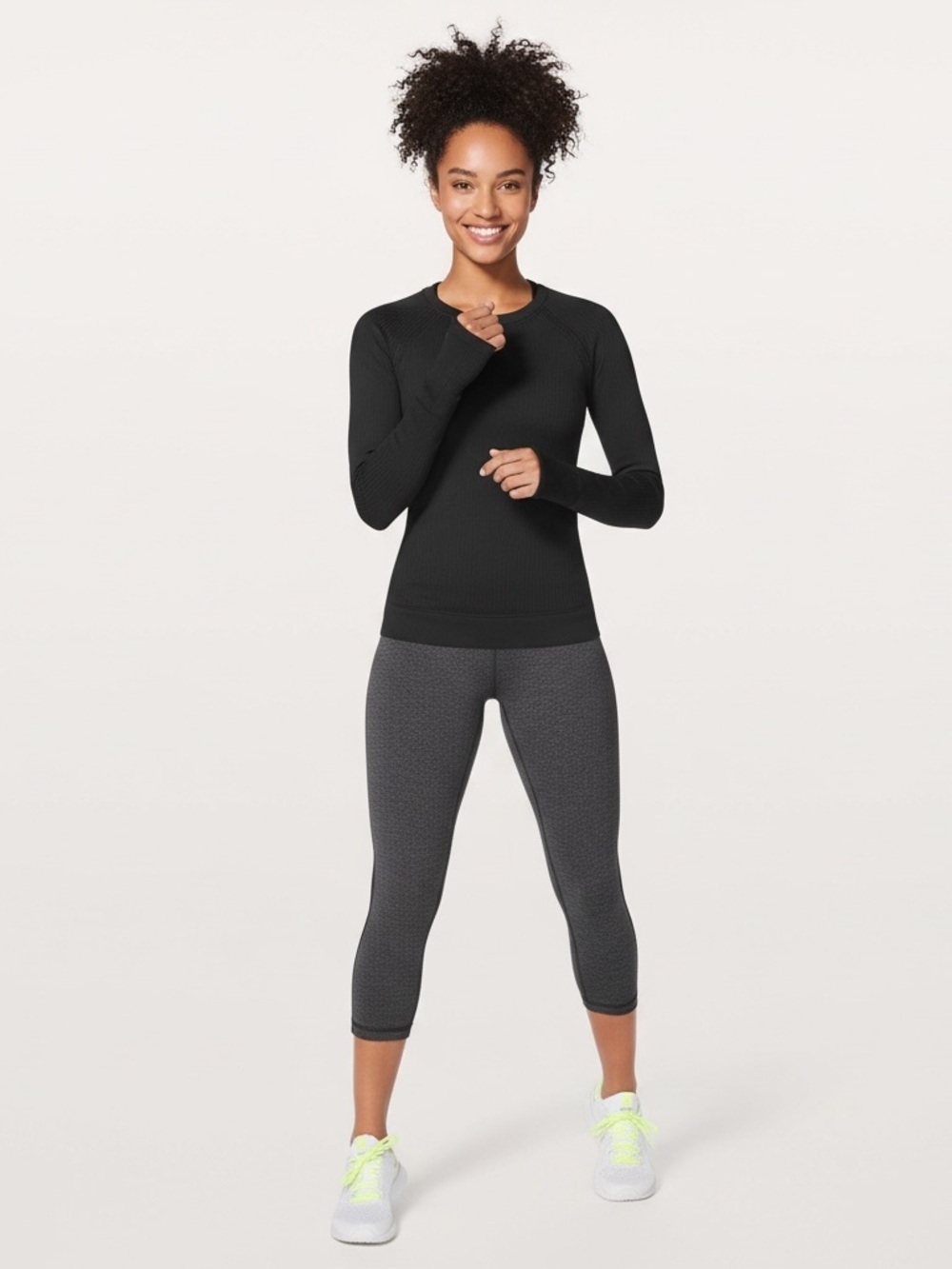 • Lululemon • Women’s Rest Less Pullover Sweater Black
4